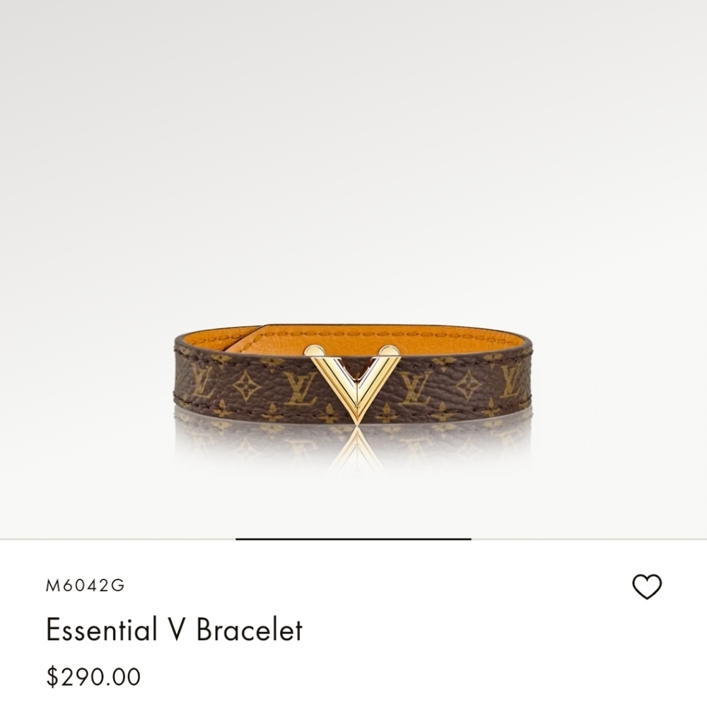 Louis Vuitton Essential V Bracelet